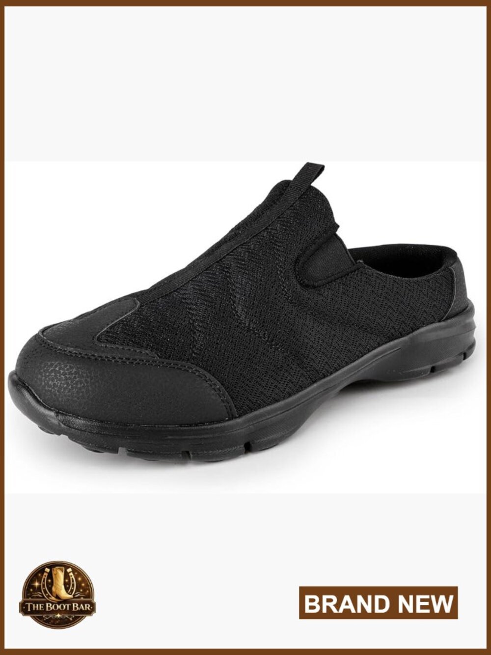 Lightweight Breathable Mules for Walking Memory Foam Slip Ons